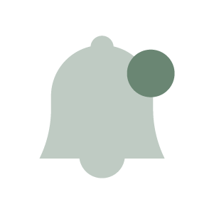 Notification bell icon